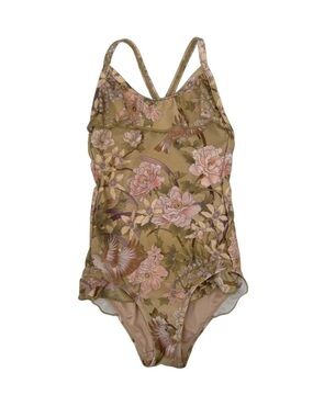 Spell & The Little Gypsies Floral Ruffle One-Piece Swimsuit 12mo